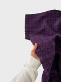 Premium Boucle Chanel Tweed Fabric - Purple