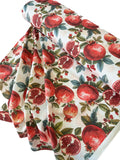 Duck Fabric - Pomegranate Pattern