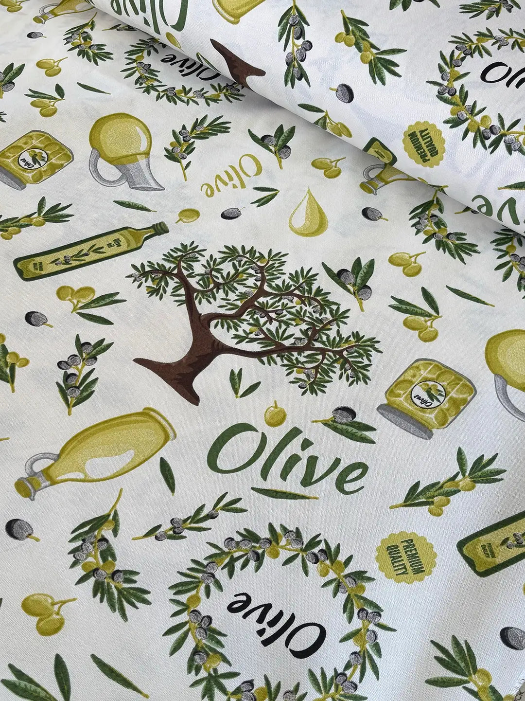 Duck Fabric - Olive