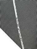 Duck Fabric - Black Gingham