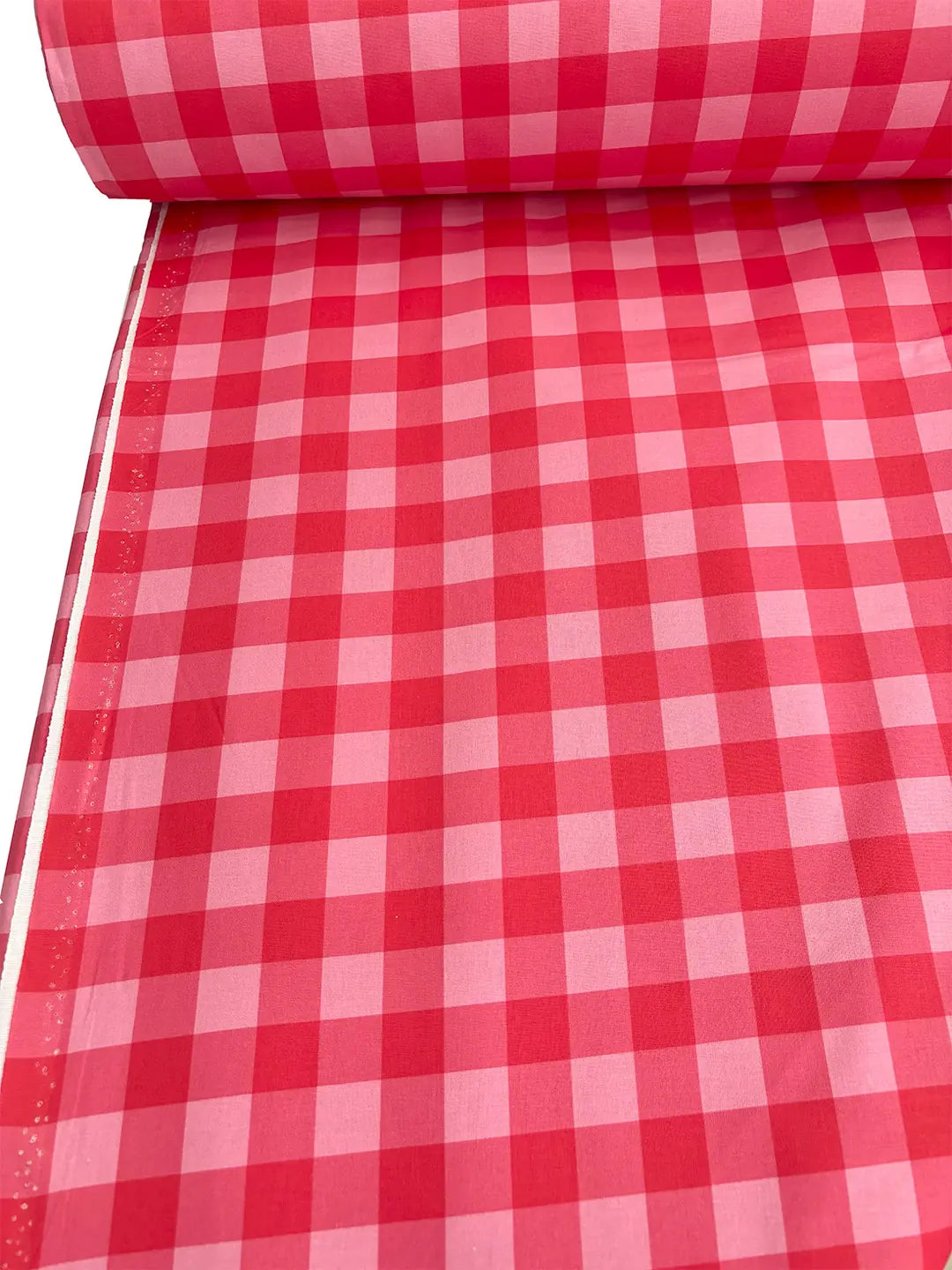 94" Wide 100% Cotton Poplin Fabric - Plaid