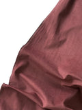 Cotton - Lycra Ribbed Corduroy Fabric Reddish Brown