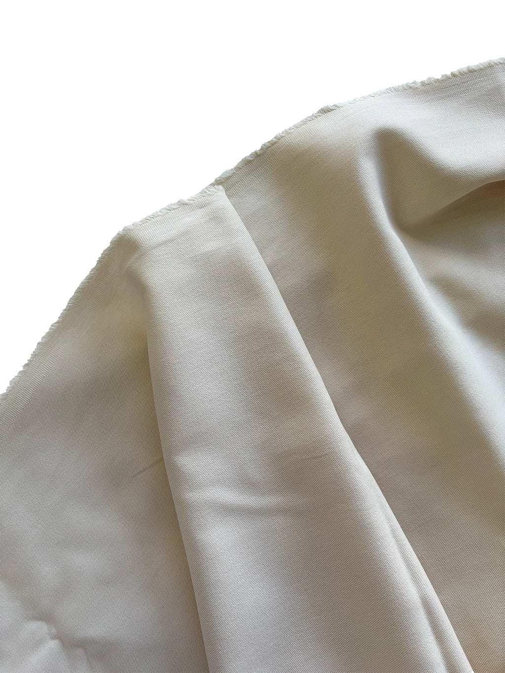 Fine 100% Cotton Gabardine Fabric - Beige