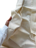 Fine 100% Cotton Gabardine Fabric - Beige
