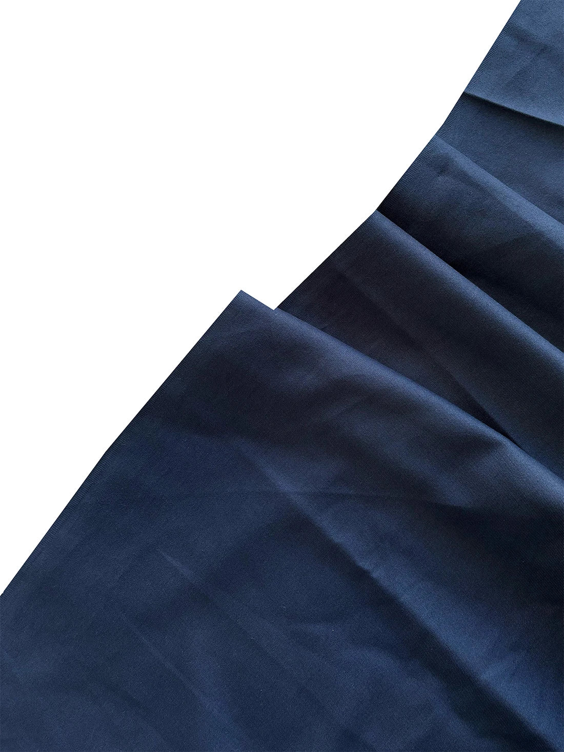 Fine 100% Cotton Gabardine Fabric - Navy Blue