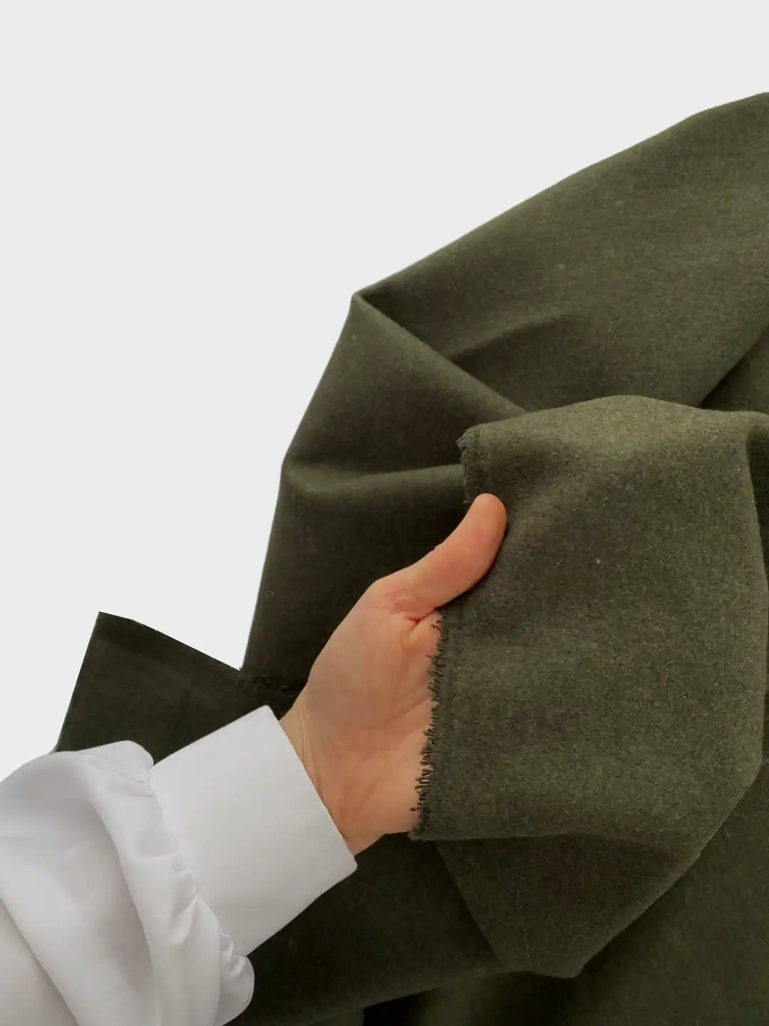 Cashmere Coating Fabric - Khaki