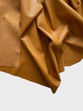 100% Original Zara Faux Leather Fabric - Mustard