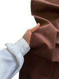Fine 100% Cotton Gabardine Fabric - Bitter Brown