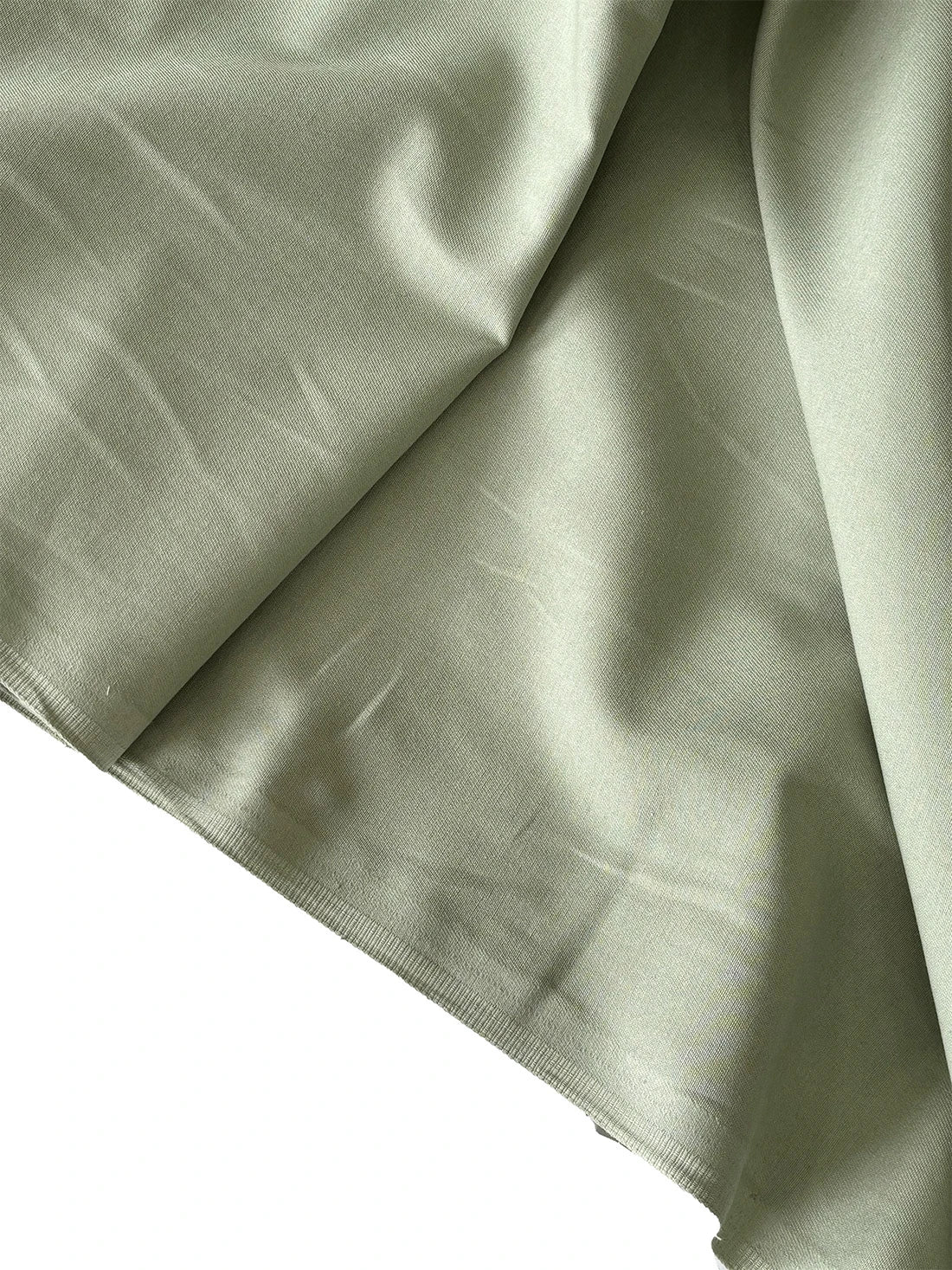 Fine 100% Cotton Gabardine Fabric - Light Green