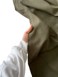 Fine 100% Cotton Gabardine Fabric - Khaki