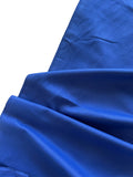 Fine 100% Cotton Gabardine Fabric - Royal Blue