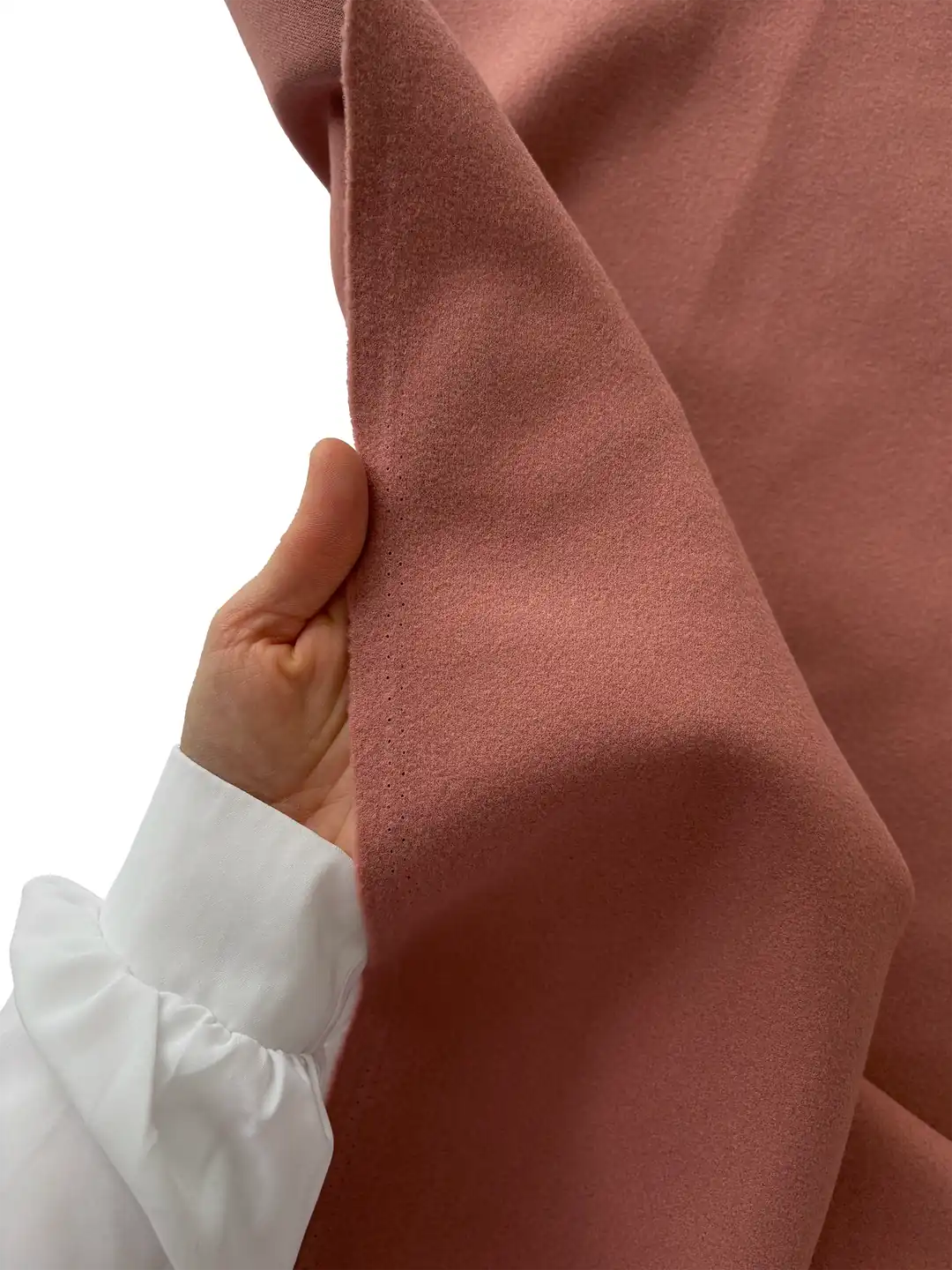 Imported Cashmere Coating Fabric - Powder