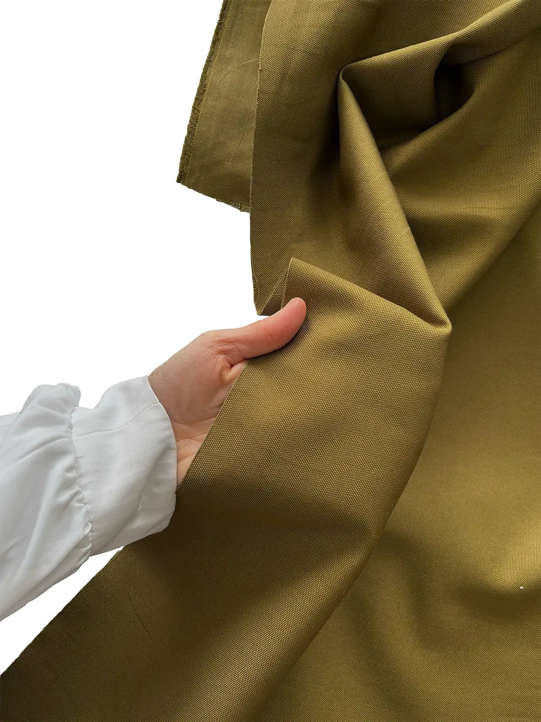 100% Cotton Olive Green Canvas Fabric