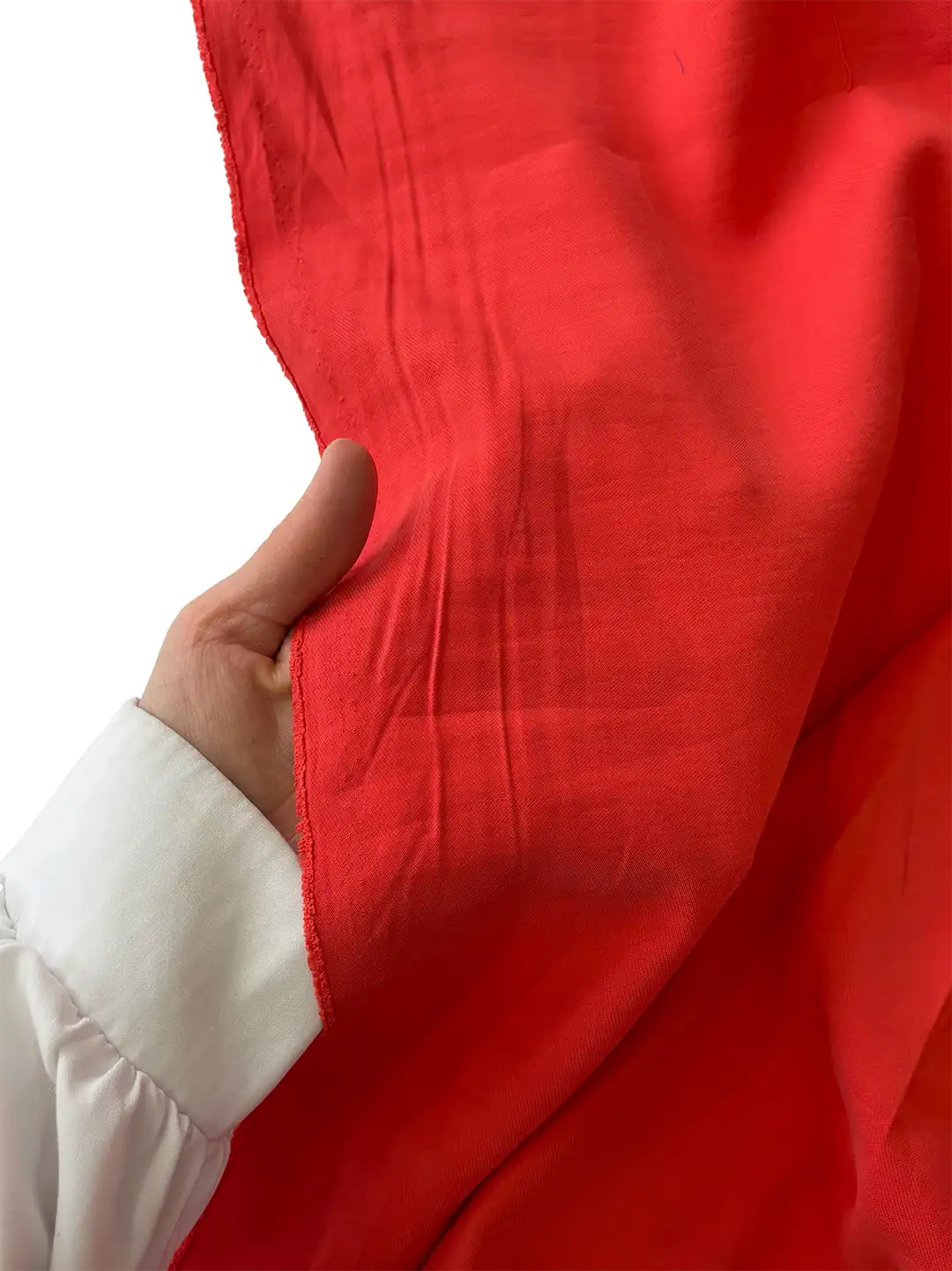 Modal Fabric - Pomegranate Red