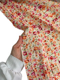 100% Cotton Floral Print Poplin Fabric