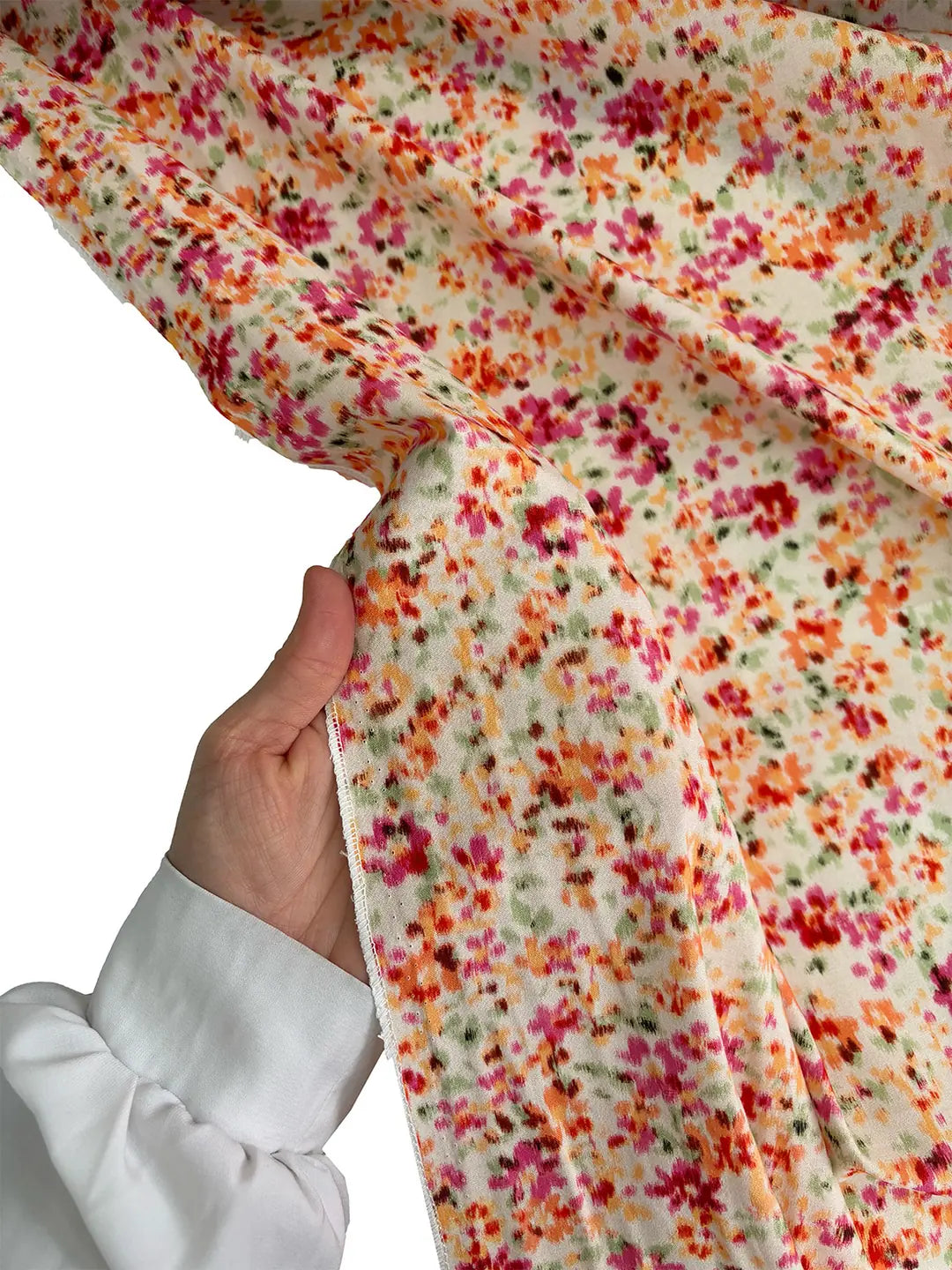 100% Cotton Floral Print Poplin Fabric
