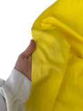 100% Cotton Poplin Fabric - Yellow