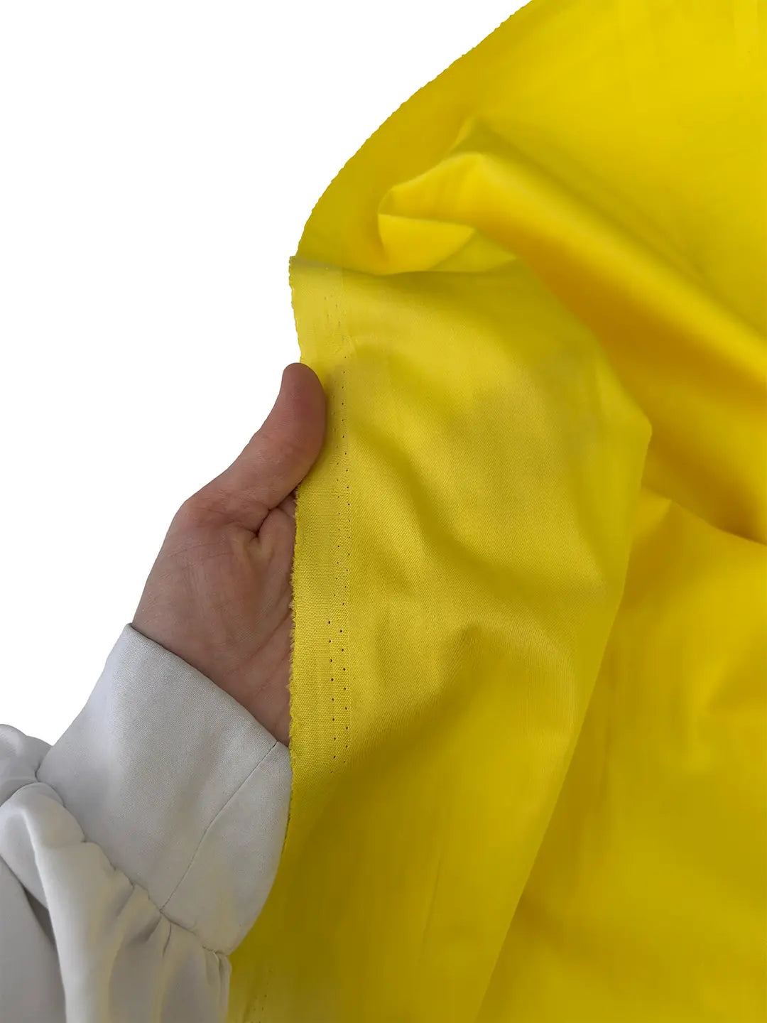 100% Cotton Poplin Fabric - Yellow