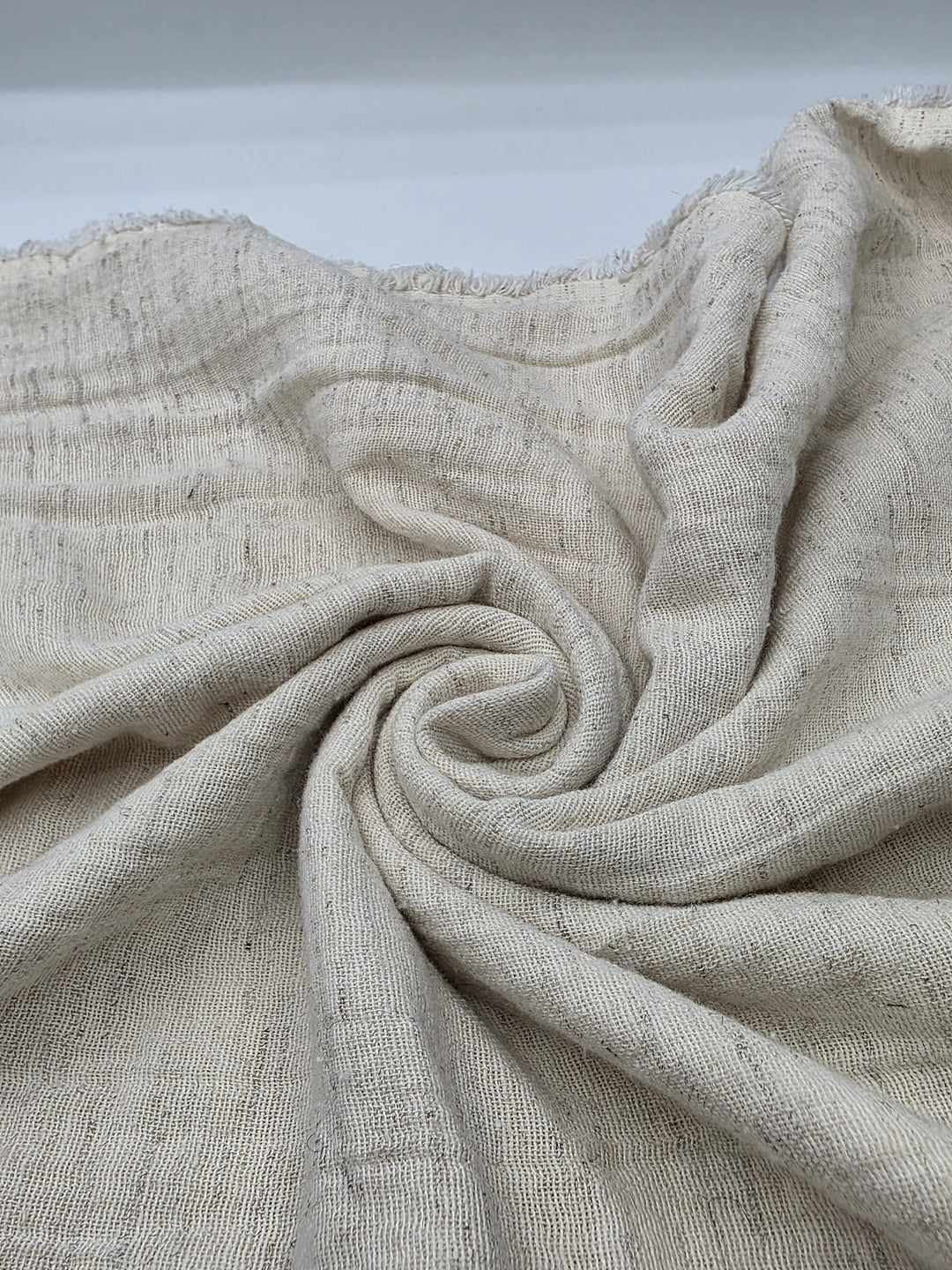 Double Gauze Muslin Fabric in Natural - 57" wide, sold by the yard