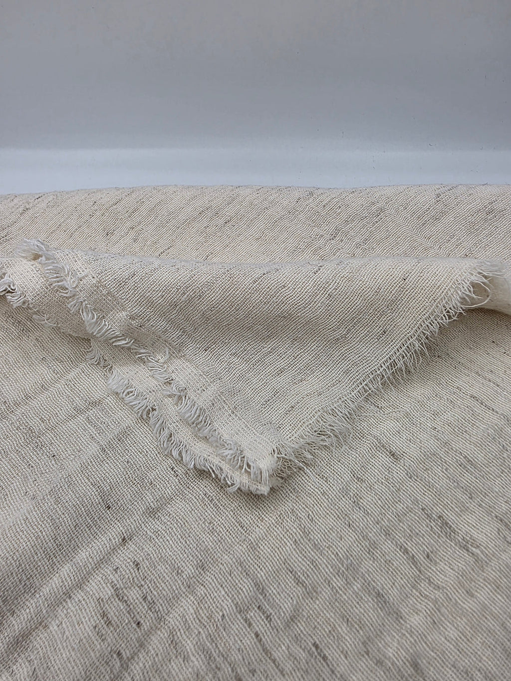 Double Gauze Muslin Fabric in Natural - 57" wide, sold by the yard