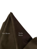 Scuba Suede Fabric - Khaki