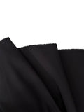 Trench Coat Fabric Black