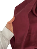 Stonewashed Tencel Fabric - Burgundy