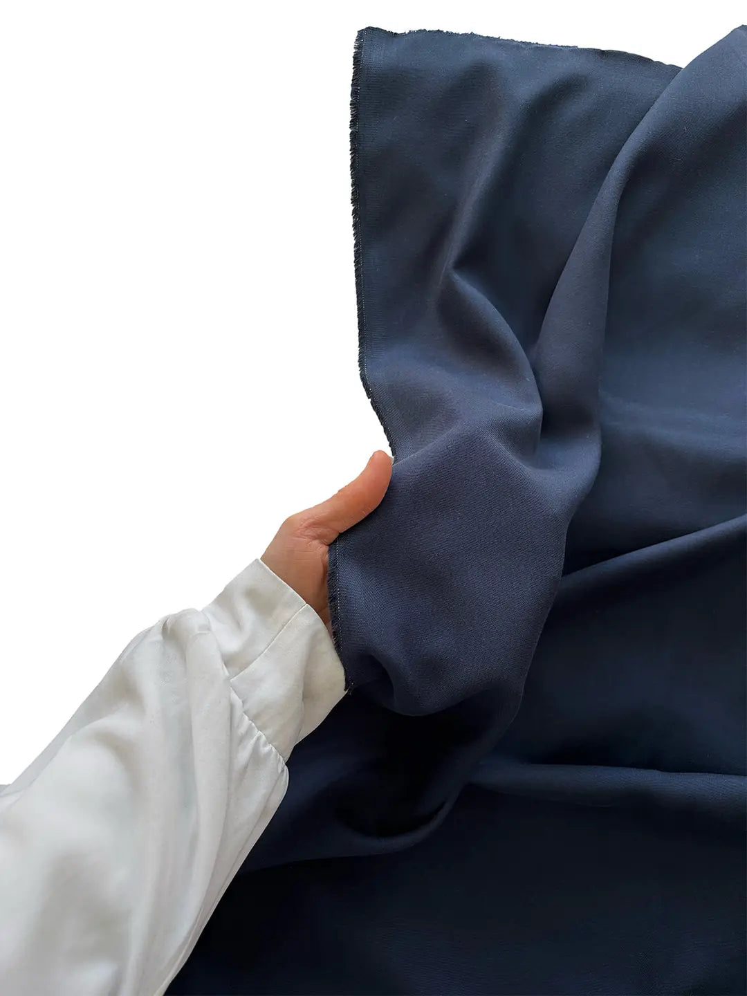 100% Tencel Fabric Regular Weave - Navy Blue