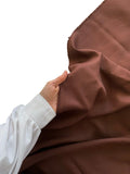 100% Tencel Fabric Regular Weave - Coffee