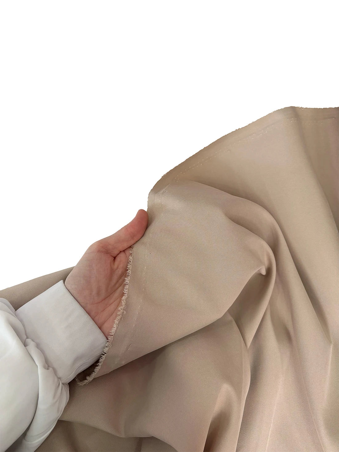 Trench Coat Fabric Beige detail