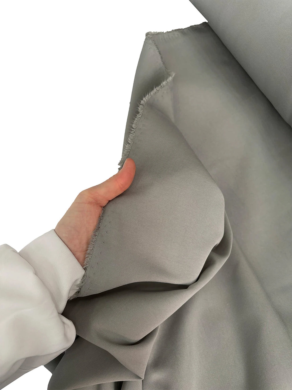 Trench Coat Fabric Gray