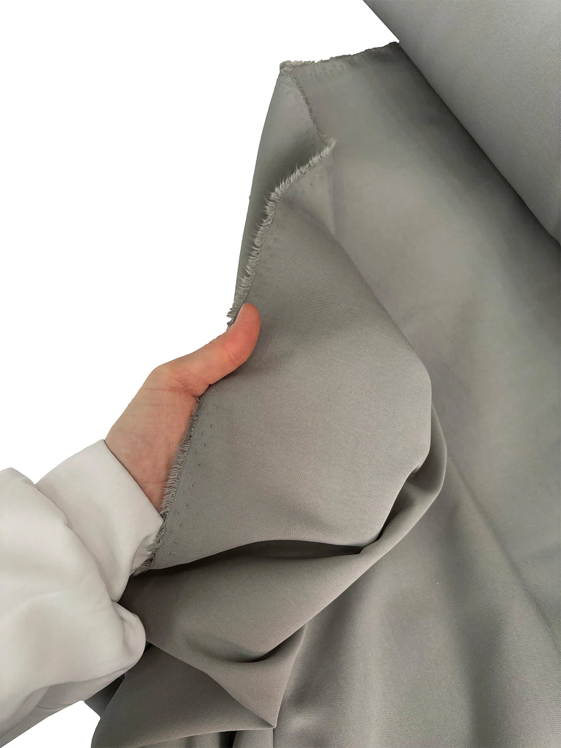 Trench Coat Fabric Gray