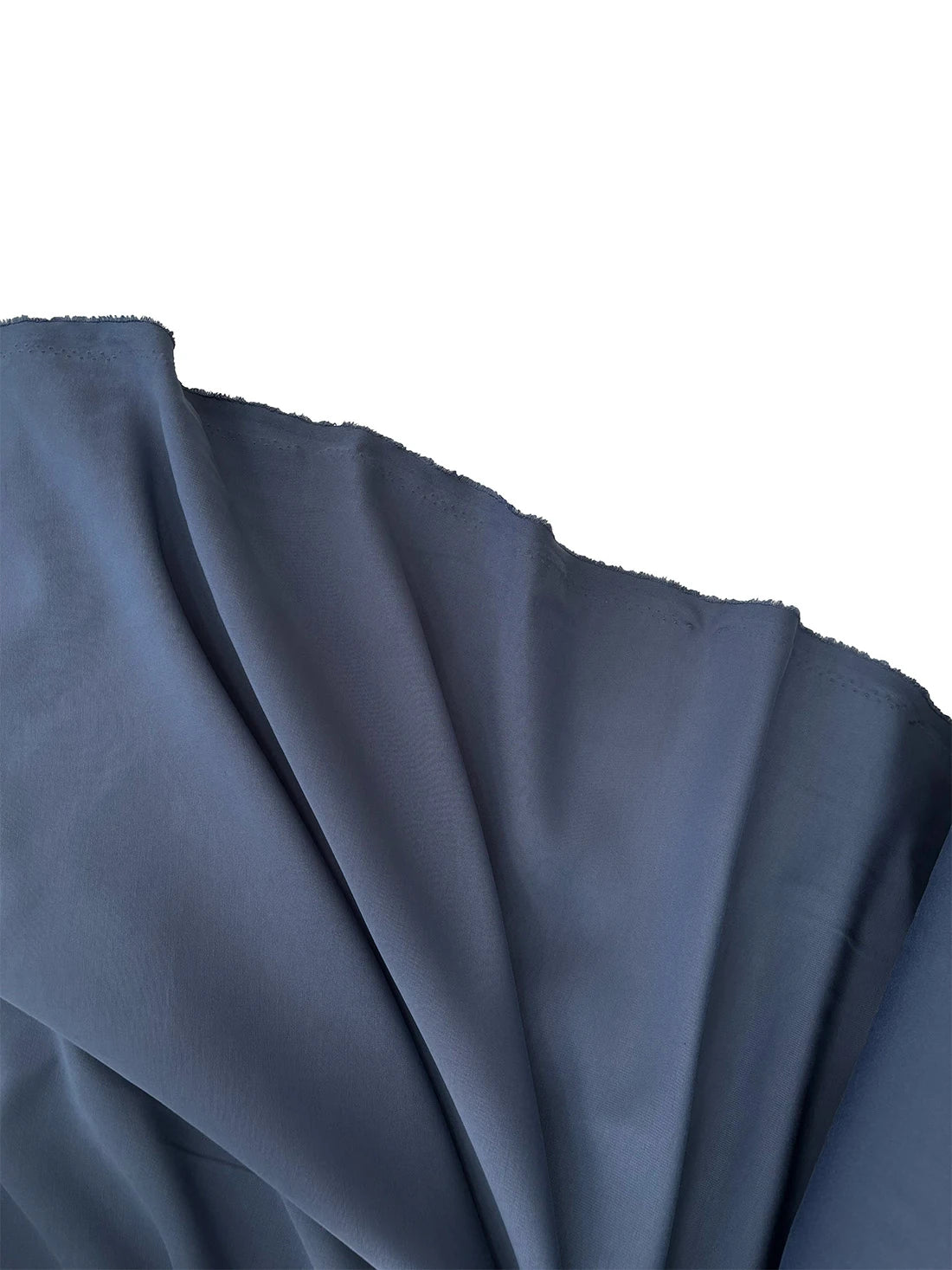 Trench Coat Fabric Indigo detail