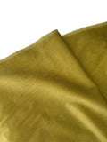 Cotton - Lycra Ribbed Corduroy Fabric Olive Green