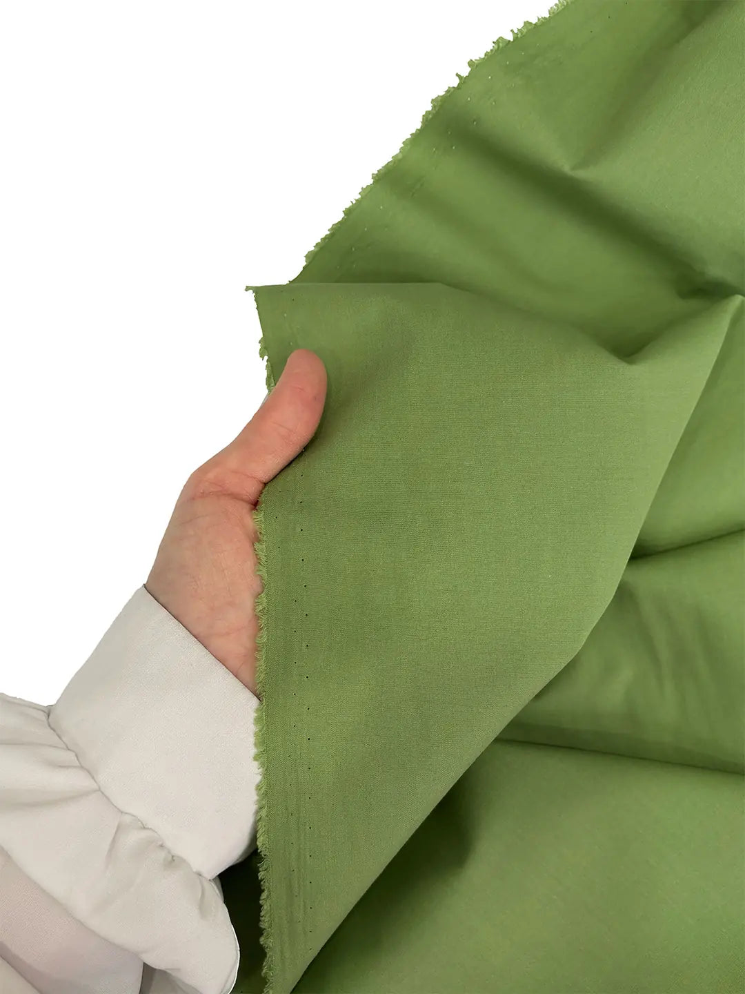 100% Cotton Poplin Fabric - Green